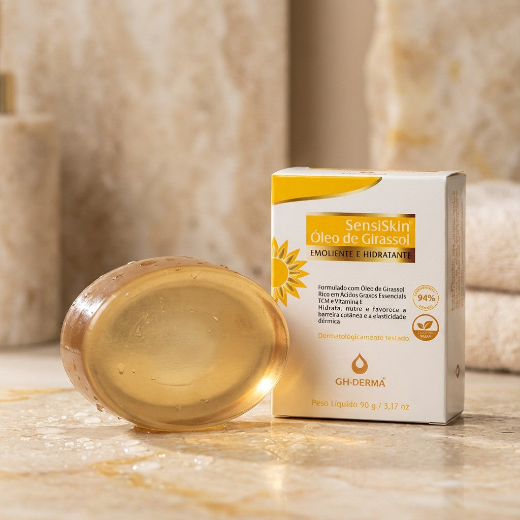 Sabonete SensiSkin Óleo de Girassol – Hidratação Profunda e