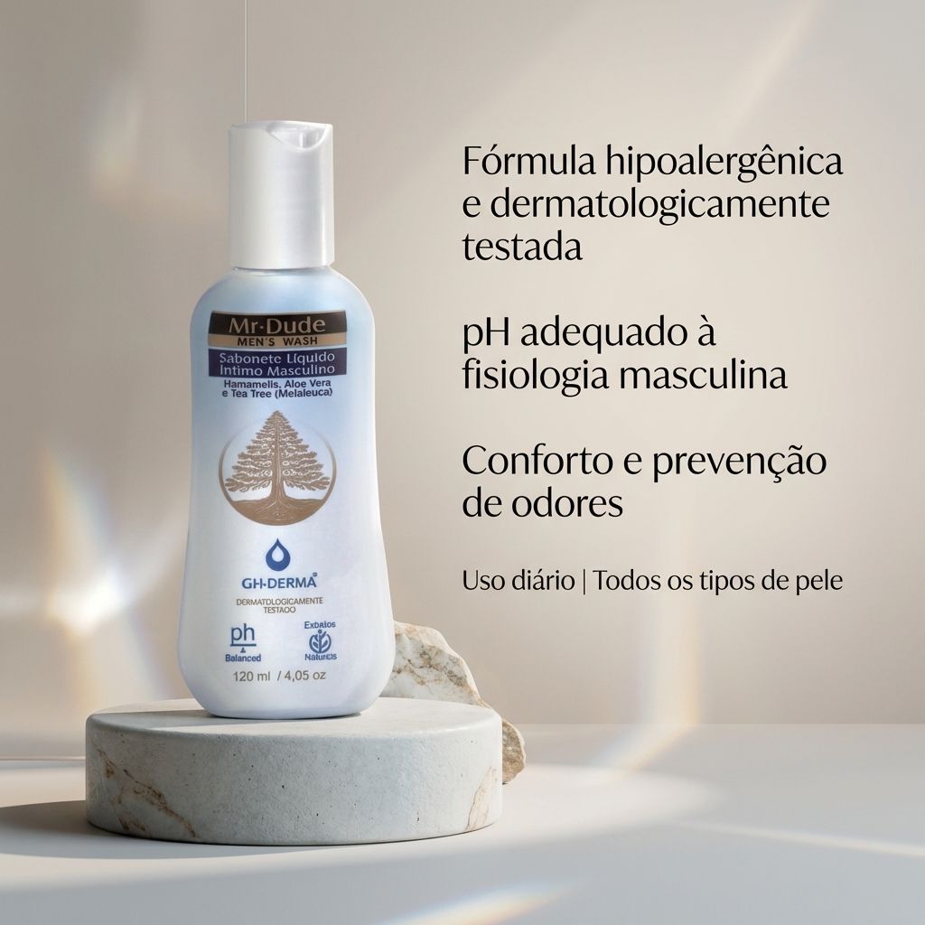 Sabonete Íntimo Masculino Mr. Dude GHDERMA