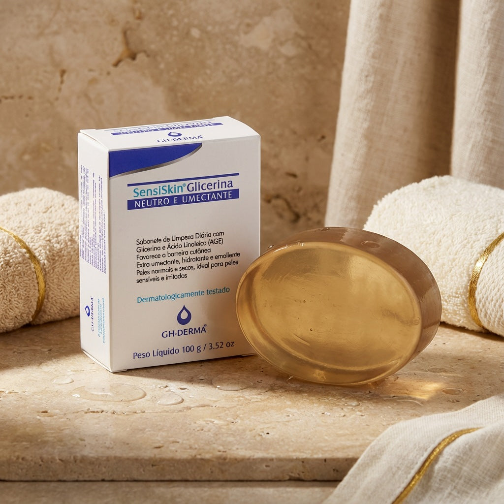 Sabonete SensiSkin Glicerina Neutro e Emoliente