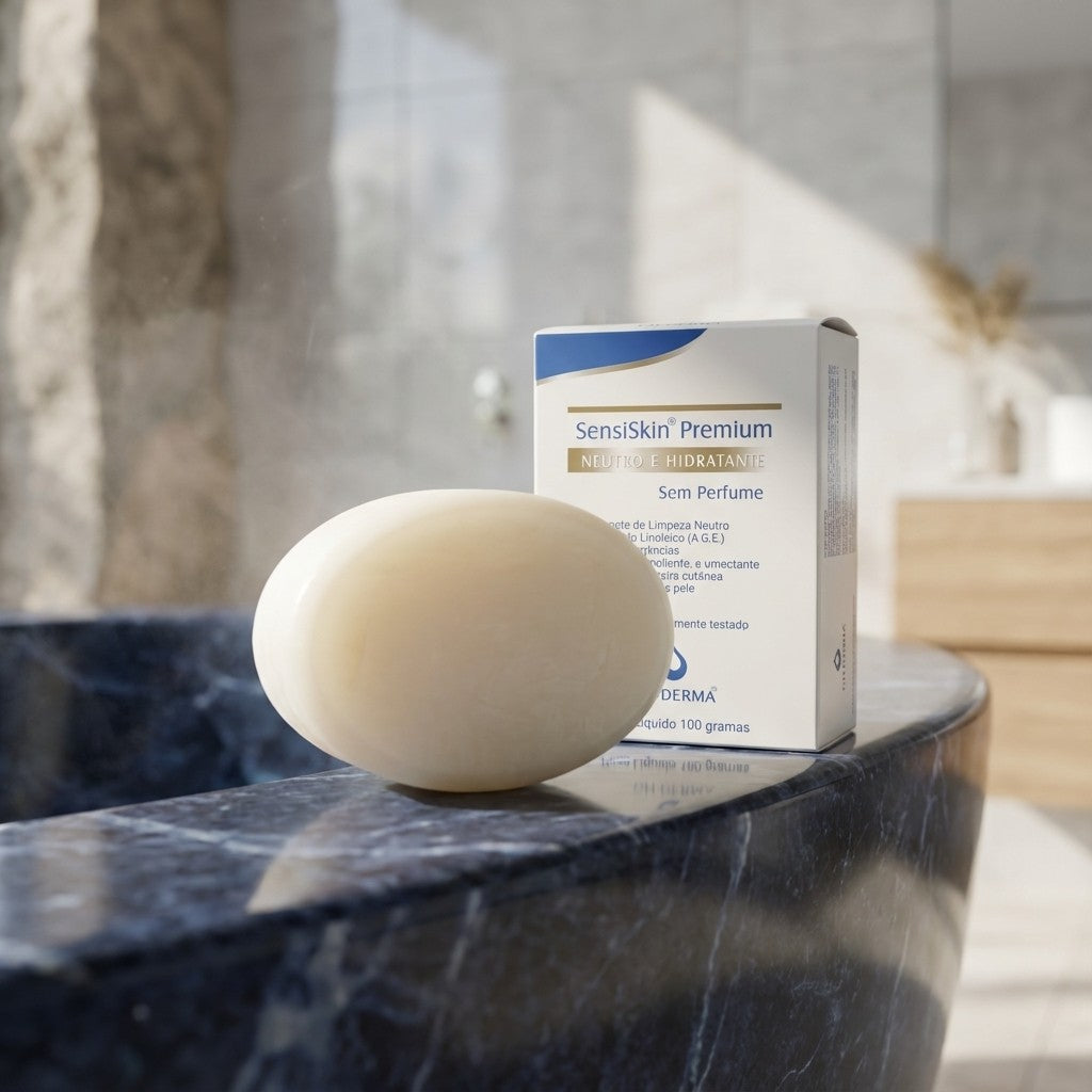 Sabonete SensiSkin Premium Sem Perfume Neutro e Hidratante