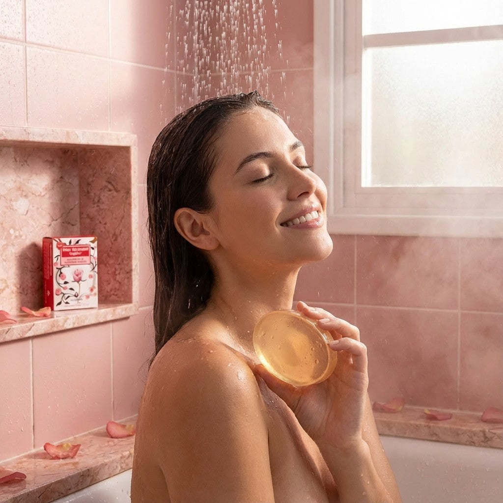 Sabonete Glicerinado VegSkin Rosa Selvagem