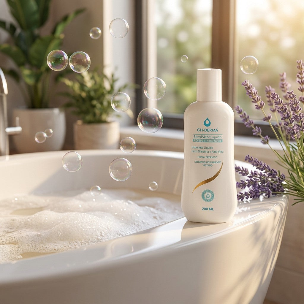 Sabonete SensiSkin Líquido Neutro e Hidratante - Glicerina e Aloe Vera